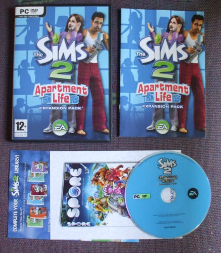 The Sims 2: Apartment Life Expansion Pack for the PC, DVD-ROM