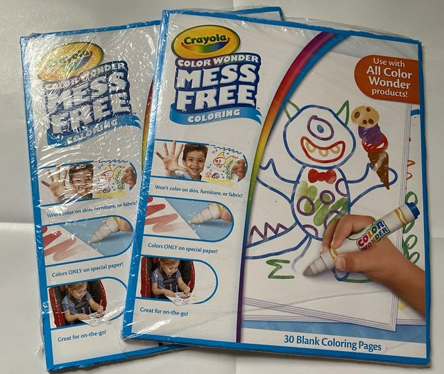 Download Crayola Color Wonder 30 Page Refill Paper for sale online | eBay