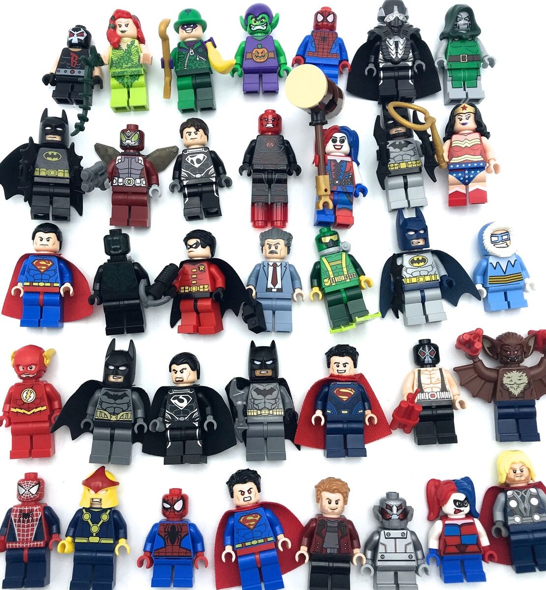 LEGO SUPERHERO BAG RANDOM PICK MARVEL DC HERO $5.25 EACH | eBay