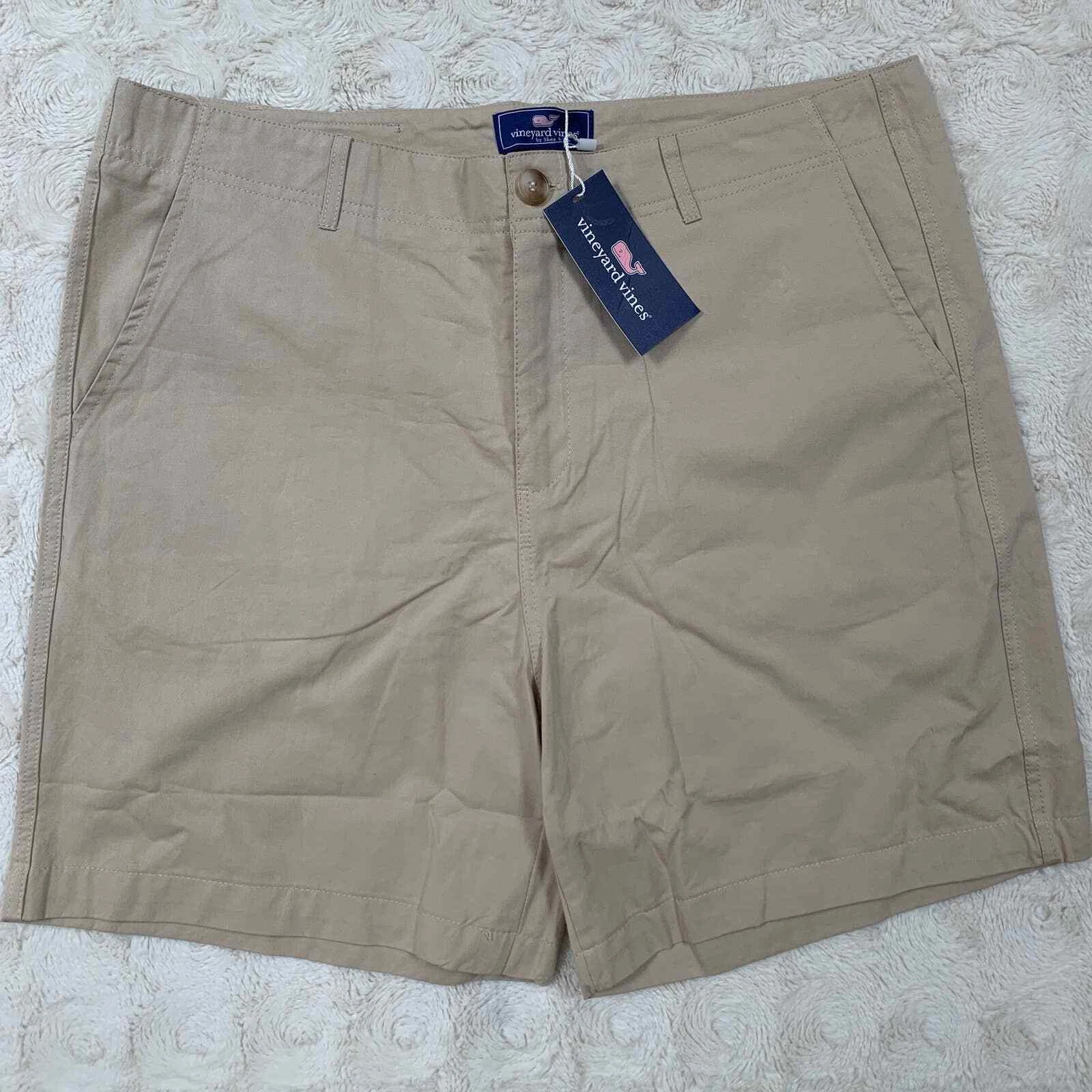 NWT Mens Vineyard Vines 100% Cotton Chino Shorts XXL