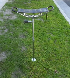 sport seat walking stick portable seat