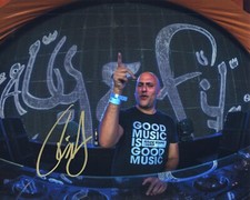 ALY AND FILA FADI WASSEF NAGUIB signed EDM trance dance music 8x10 photo PROOF 2