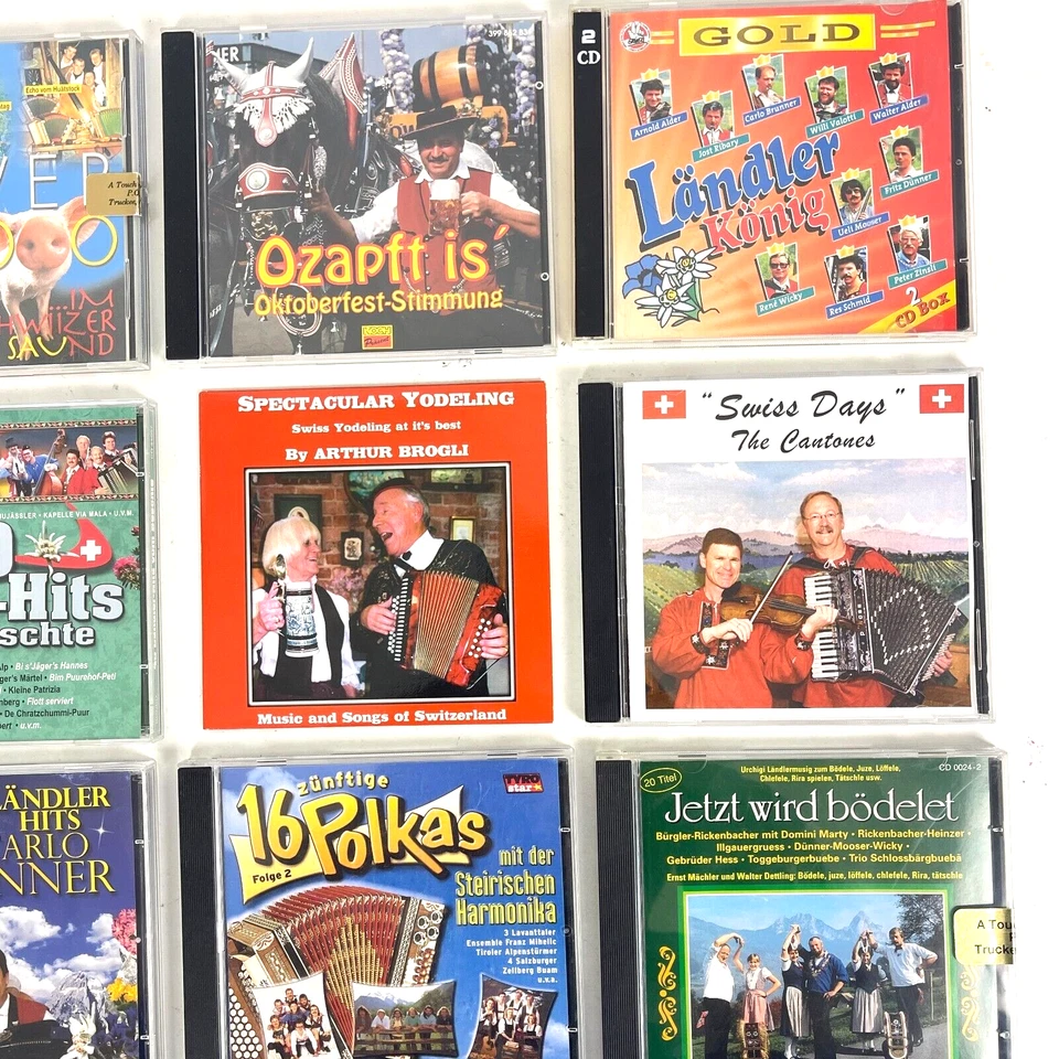 Swiss Austria Yodel Oktoberfest Polka 11 CD Bundle Landler Koinig Gold Folk HIts Foto 4 de 4
