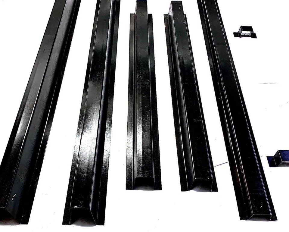Set Of 5 Bed Floor Support Crossmembers For 1996-2016 Dodge Ram Trucks