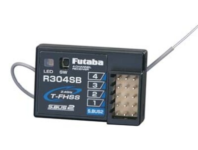Futaba R304SB 2.4GHz FHSS 4PLS 4PX 4-Channel Telemetry Receiver FUTL7680