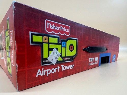 Fisher-Price Trio Bricks, Sticks And Panels Building Blocks - Airport Tower - Picture 6 of 6