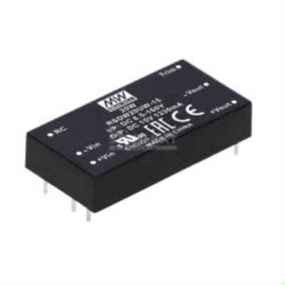 MEANWELL RSDW20UW-15, DC DC-Wandler, 8,5-160V:15V 1,33A 20W