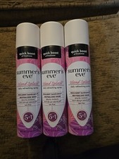 Summer's Eve Feminine Spray ISLAND SPLASH 2 oz 3 pack pink E1 