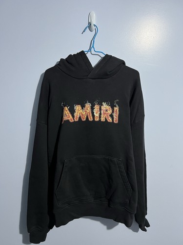 Amiri amiri flame hoodie - Gem