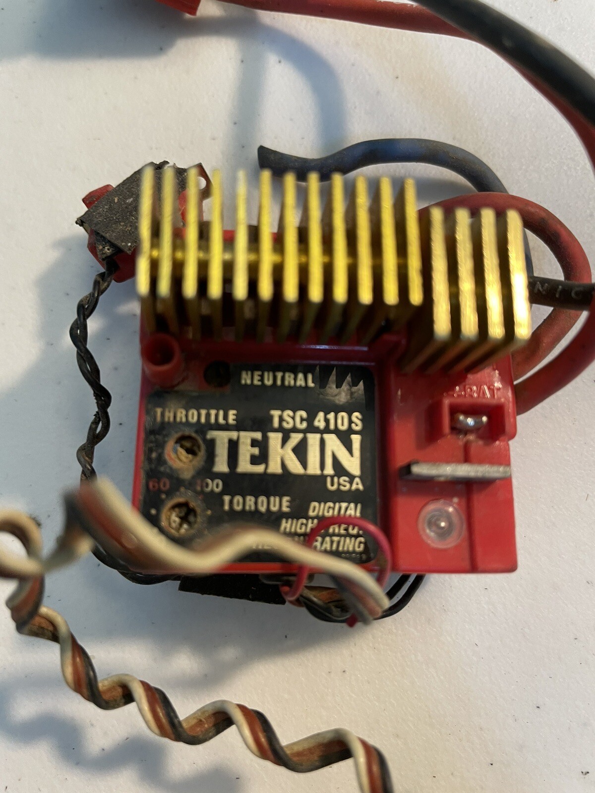 Tekin TSC410S Vintage Brushed ESC Electronic Speed Control eBay