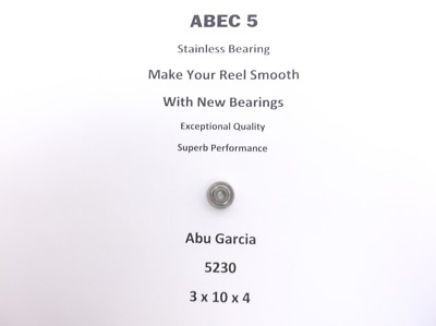 Abu Garcia Reel Part 4500 CDL 90-0 5230 ABEC 5 Stainless Bearing 3 x 10 x 4 #01