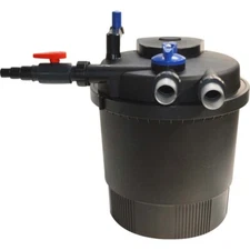 110V High Performance Canister Filter for Fish/Pond with Built-in UV Lamp