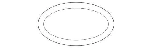 O-ring de bomba para Nissan (N/P 20446-EZ40A)