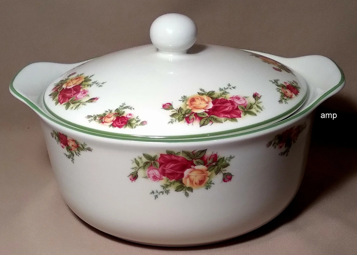 Royal albert new top country roses white