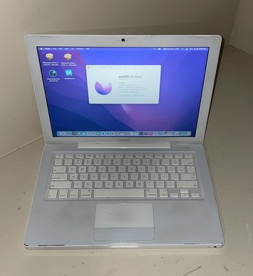 2009 Apple MacBook A1181 - C2D 2ghz | 4gb RAM | 128gb SSD | Battery | Monterey