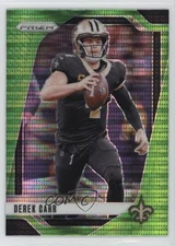 2024 Panini Prizm Neon Green Pulsar Prizm Derek Carr #203 0ly5