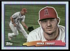 Mike Trout 2022 Topps Archives #88BF-19 Card 1988 Big Foil Insert Angels