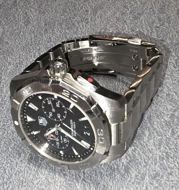 Reloj de lujo TAG Heuer Aquaracer de acero para hombre Foto 3 de 4