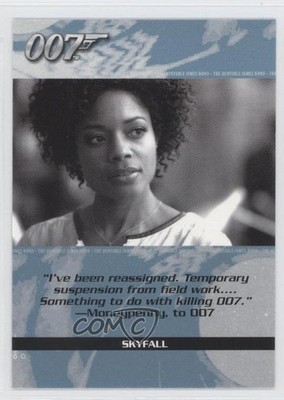 2013 James Bond: Artifacts & Relics Quotable Skyfall Miss Moneypenny #QS2 1i3