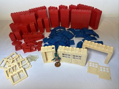 Triang Pennybrix Bausteine Spielzeug 60er Jahre inkl. seltener Periwinkle Figur PK91