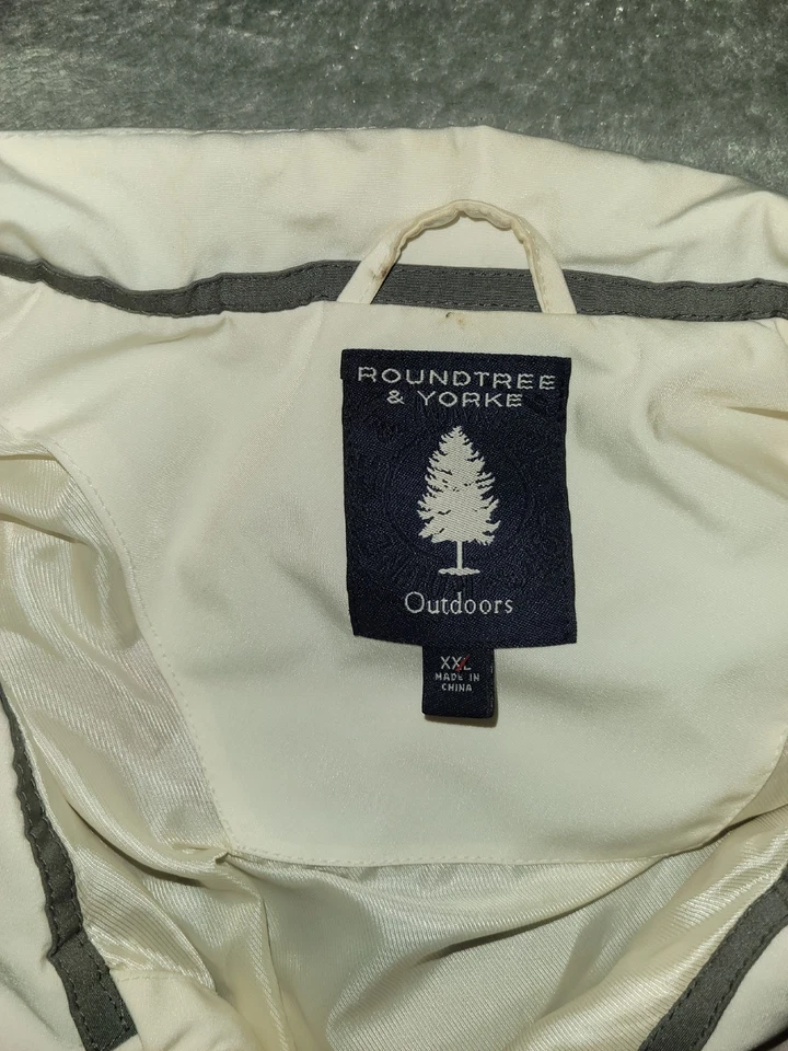 Abrigo a Rayas Roundtree in York Exterior Hombre Talla XL Excelente Estado Foto 3 de 4