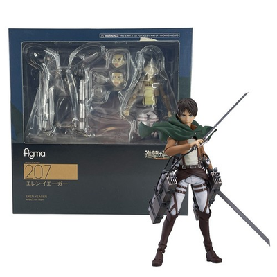 #ad Attack on Titan Eren Yeager Shingeki no Kyojin #207 Figure w Accessory 5quot; Toys $21.99