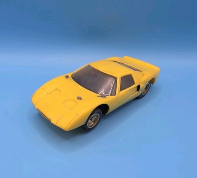 Strombecker Ford GT 40 (Yellow) 1/32 Slot Car Untested Fast Shipping !!!