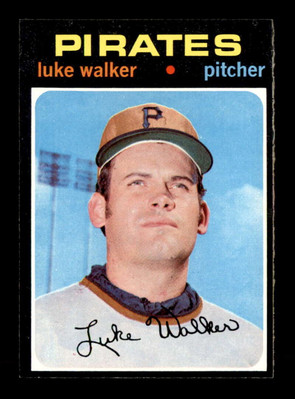 1971 Topps #534 Luke Walker  NM/NM+ X2557843