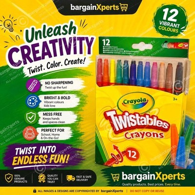 Crayola - Drehstifte - 3+ - 12er Pack        