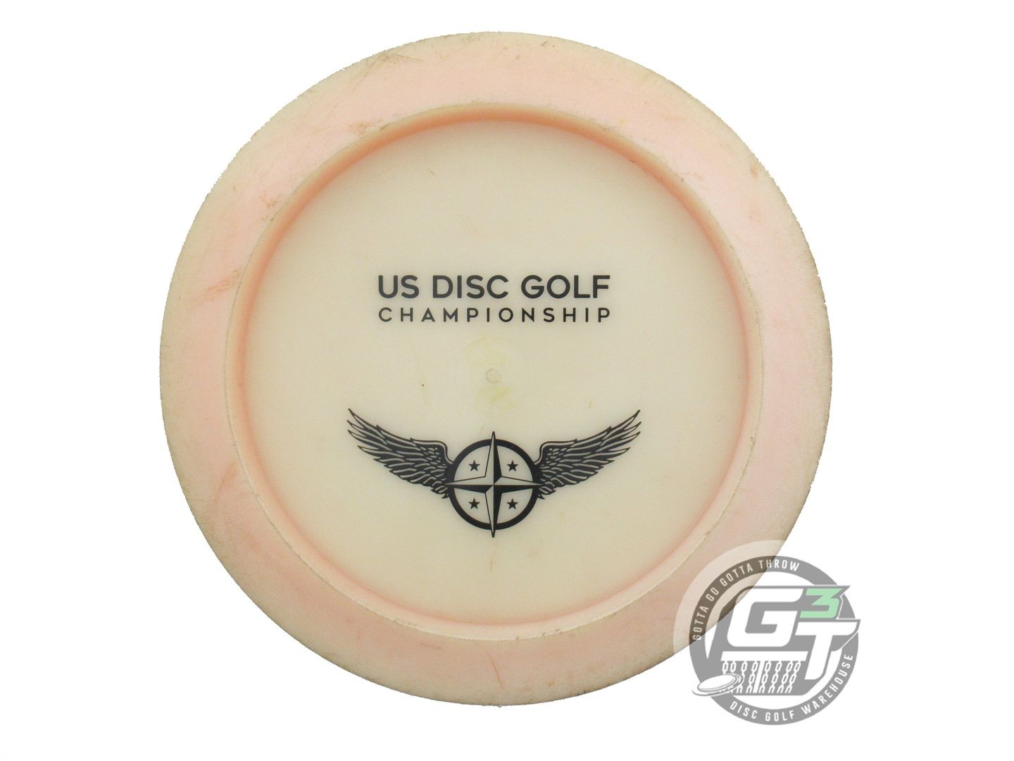 USED Innova [USDGC] Champion Glow Colossus 175g Peach Distance Driver Golf Disc