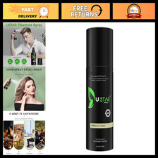 Hair Building Fiber Hold Spray 4oz - Strong Hold, Thickening, Hair Loss Solution