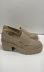 Dolce Vita Cayson Tan Suede Platform Lug Sole Loafers Size 6.5 — photo 3