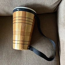 Bongo Small 10”Tall With Strap - perfect for Montessori ￼