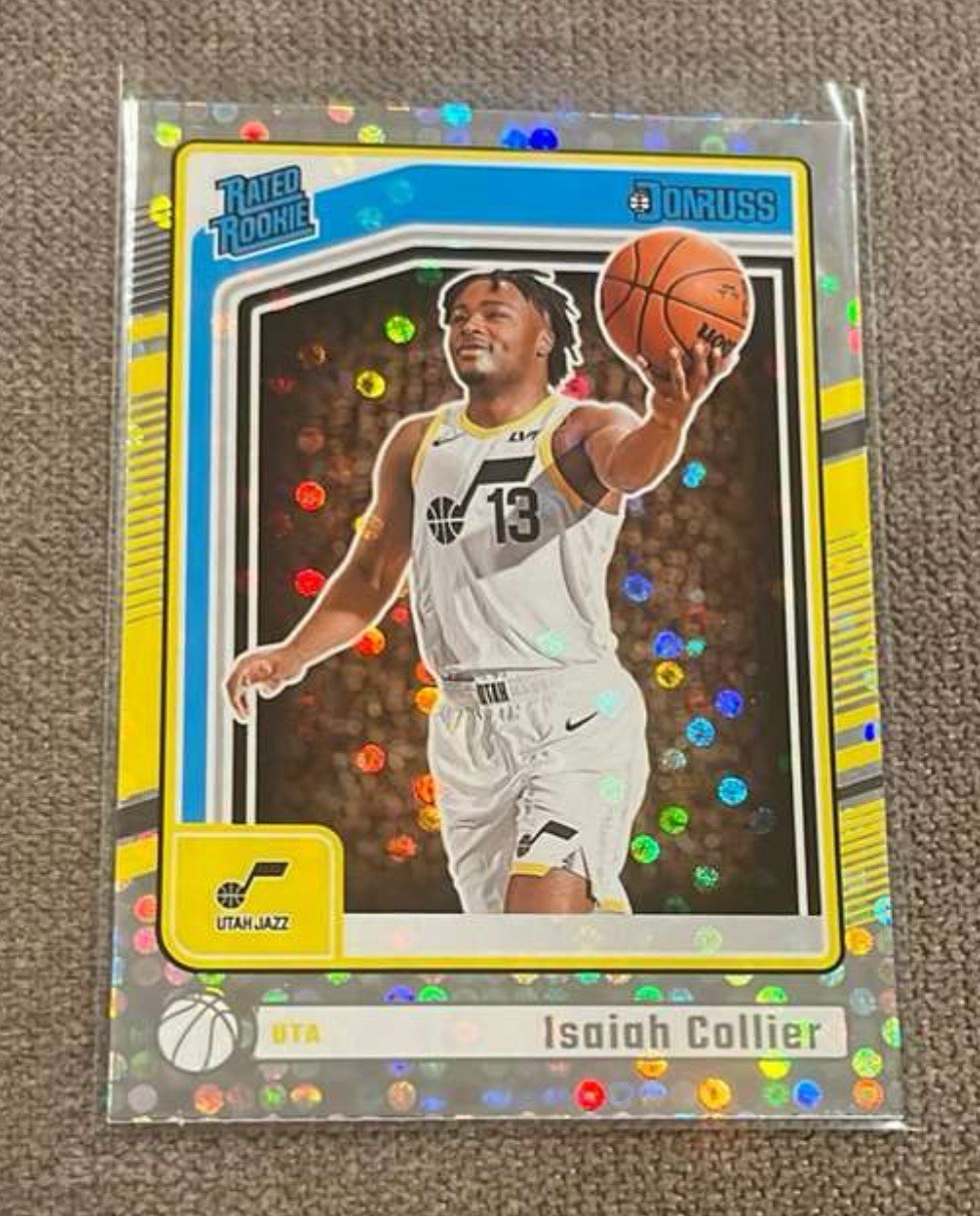 2024-25 Panini Donruss - Rated Rookie SP Isaiah Collier #237 Disco🔥 (RC)