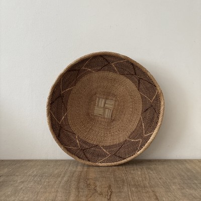 Vintage Landhausstil handgewebt Obstschale Schale Präsentationskorb Deko