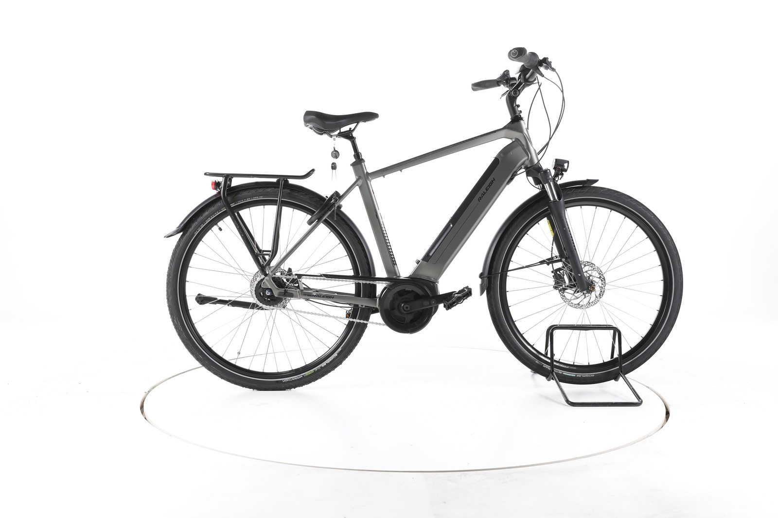Raleigh Bristol XXL Vélo électrique de ville Bosch Batterie 625Wh 28" gris Pro