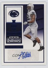 2016 Contenders Draft Picks College Ticket Blue Foil Anthony Zettel Auto 00y3