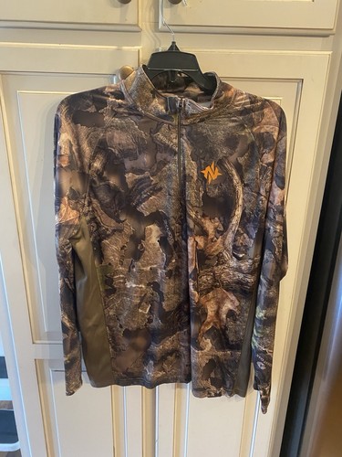 Nomad Men's 1/4 Zip Loose Fit Hunting Tee Long Sleeve M - Picture 1 of 3
