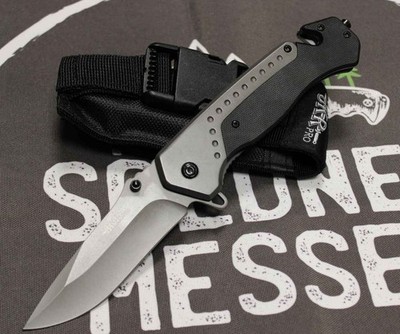 Joker Pro 19 Messer Rescue Knife 3Cr13MoV G10 Notfallmesser