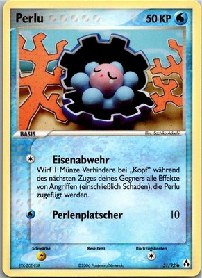 Pokémon Perlu 51/92 EX Legend Maker 2006