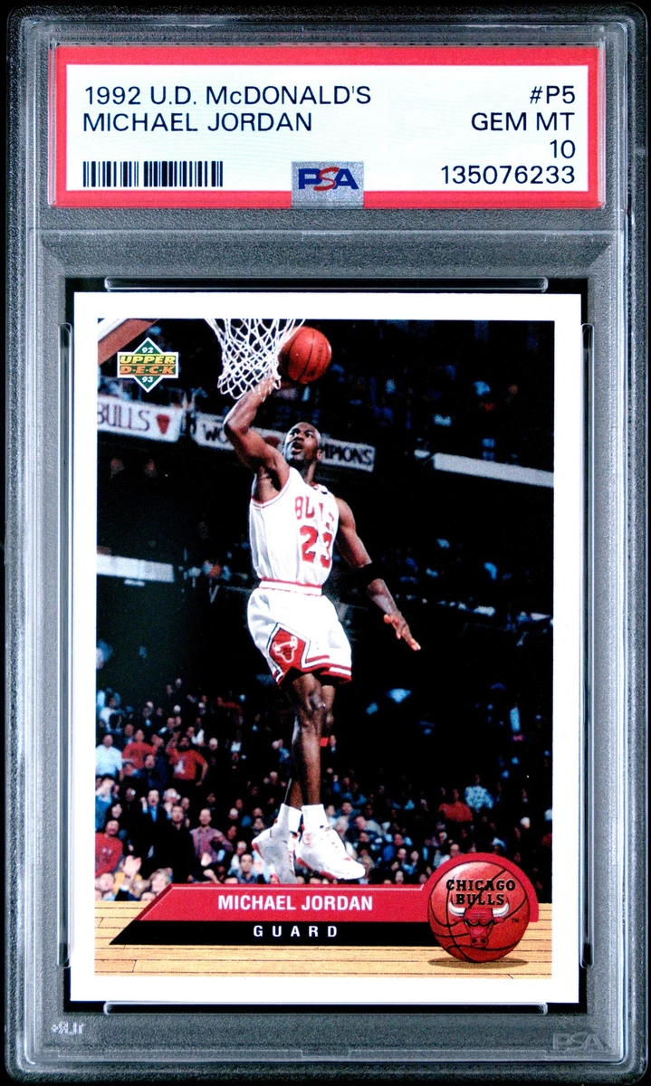 Michael Jordan PSA 10 Graded Basketball Trading Cards for sale | eBay