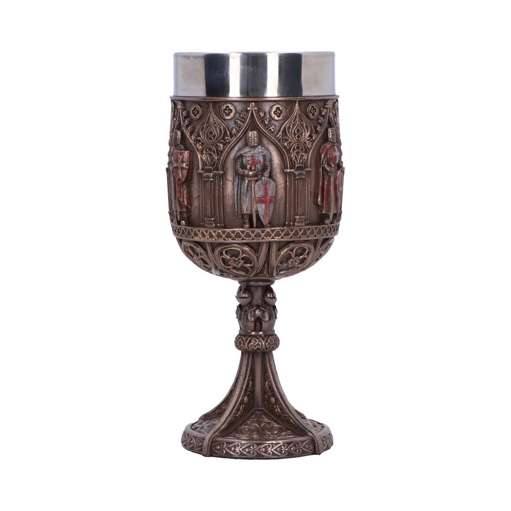 Knights Templar Goblet  A Majestic Tribute to History