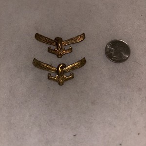 Pair Of South African Air Force Collar Brass 