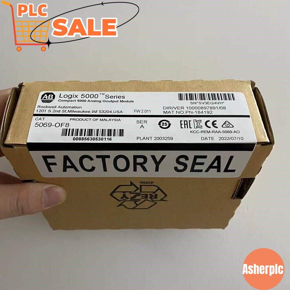 New Sealed AB 5069-OF8 Compact 5000 Analog Output Module 5069OF8 US Free Tax