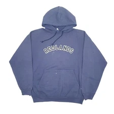 CHAMPION Hoodie USA Redlands Cotton Jumper Sweatshirt Mens L