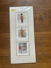 London-themed Etchings by Artist Dorothy Lloyd Griffith Matted and Unframed