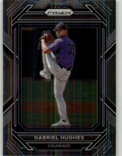 2023 Panini Prizm Gabriel Hughes #152 Colorado Rockies