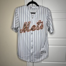 New York Mets David Wright Stitched Majestic Jersey Small Pinstripe Digital Camo