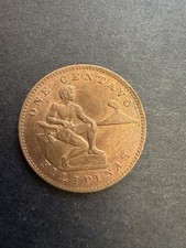 1944-S Philippines One 1 Centavo Coin - Asian - US Administration - High Grade!