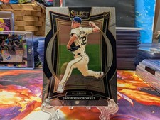 2025 Panini Select Concourse Jacob Misiorowski #79 Rookie Milwaukee Bucks